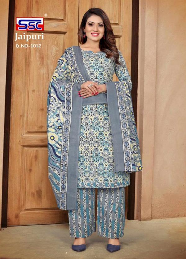 SSC Jaipuri Cotton Vol-1 Soft Cotton Designer Exclusive Dress Material